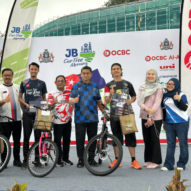 Southern Lion Sdn. Bhd. Promotes a Clean and Healthy Lifestyle at JB Car Free Morning